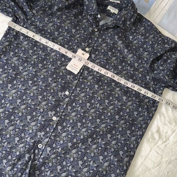 Hartford Sammy Button-Down Shirt Size XL - Picture 7 of 9